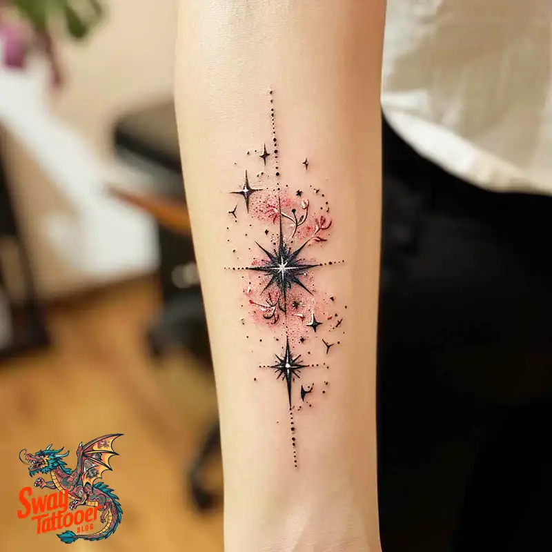 100 Shooting Star Tattoo Design Ideas: Stellar Ink 48 shooting star tattoo