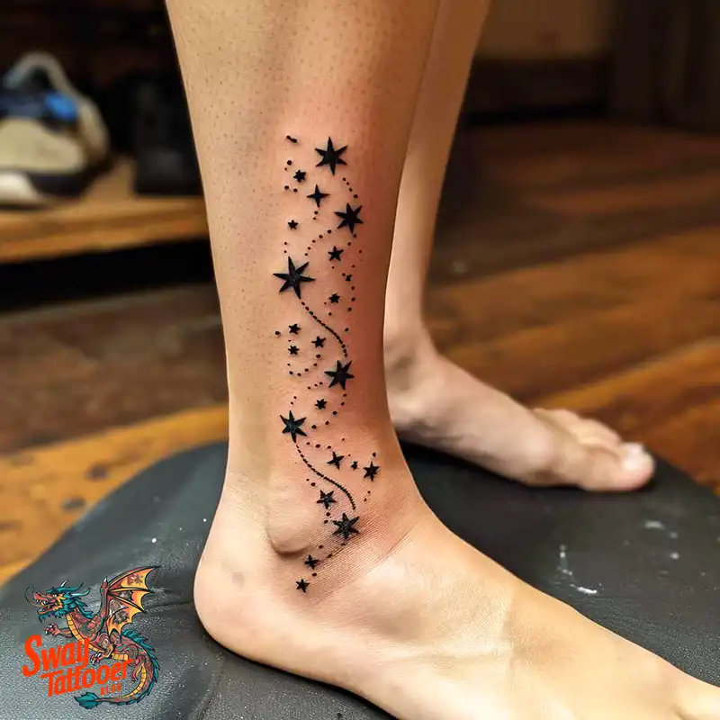 100 Shooting Star Tattoo Design Ideas: Stellar Ink 42 shooting star tattoo