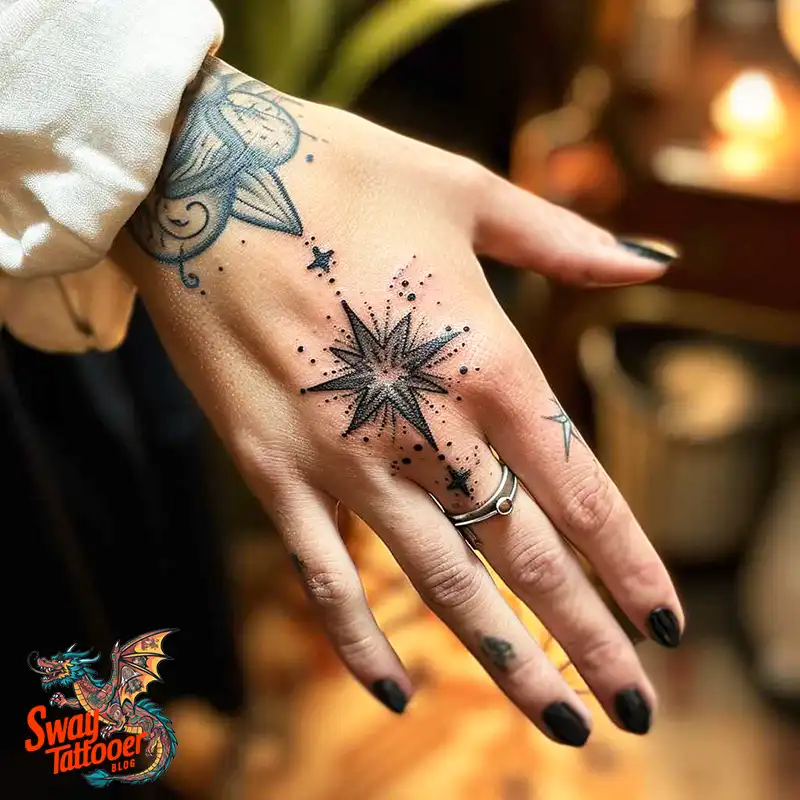 100 Shooting Star Tattoo Design Ideas: Stellar Ink 35 shooting star 59