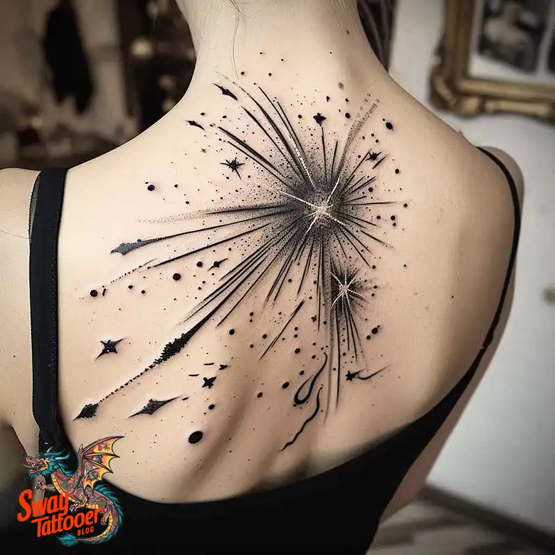 100 Shooting Star Tattoo Design Ideas: Stellar Ink 85 shooting star tattoo