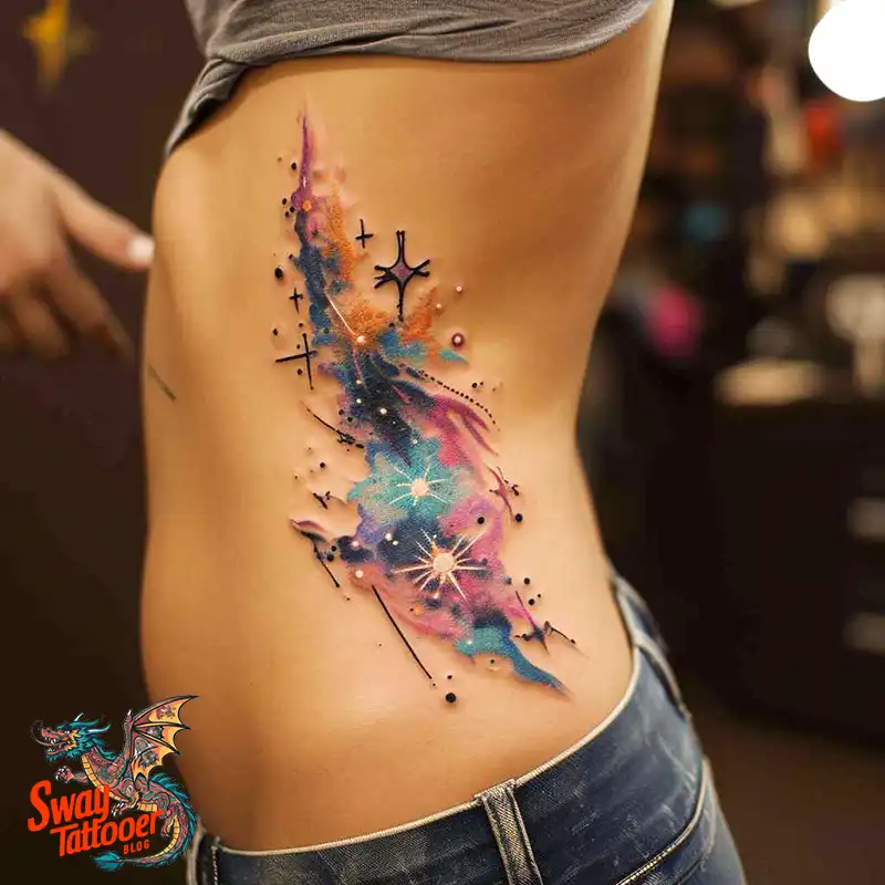 100 Shooting Star Tattoo Design Ideas: Stellar Ink 24 shooting star tattoo