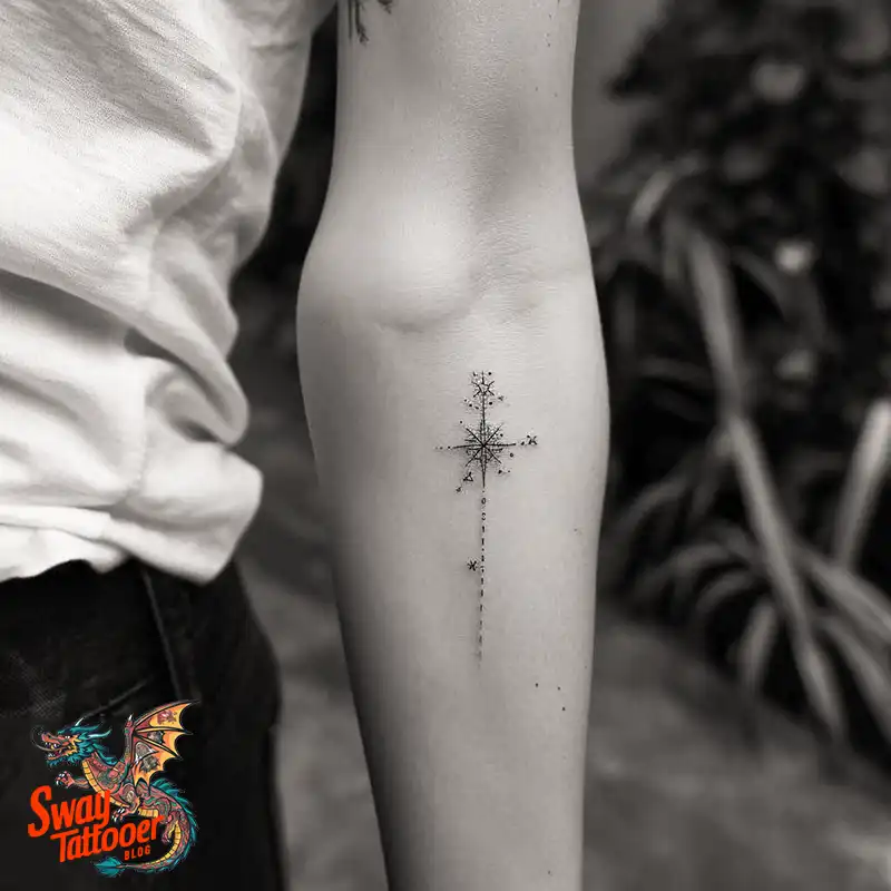 100 Shooting Star Tattoo Design Ideas: Stellar Ink 9 shooting star tattoo