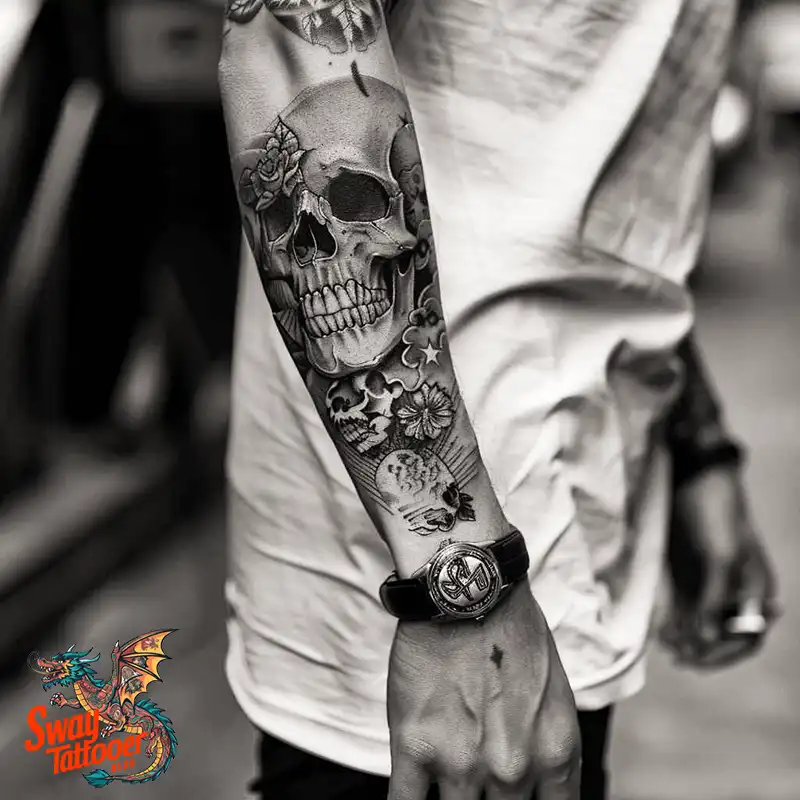 100 Skull Tattoo Design Ideas: Bold Art & Deep Meanings 80 skull tattoo