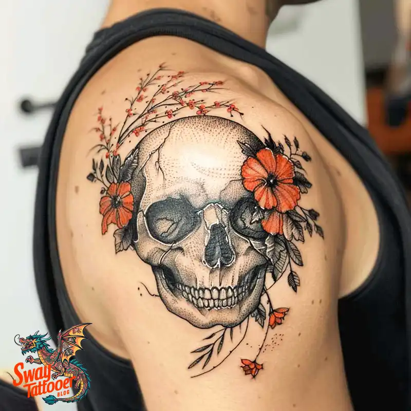 100 Skull Tattoo Design Ideas: Bold Art & Deep Meanings 78 skull tattoo