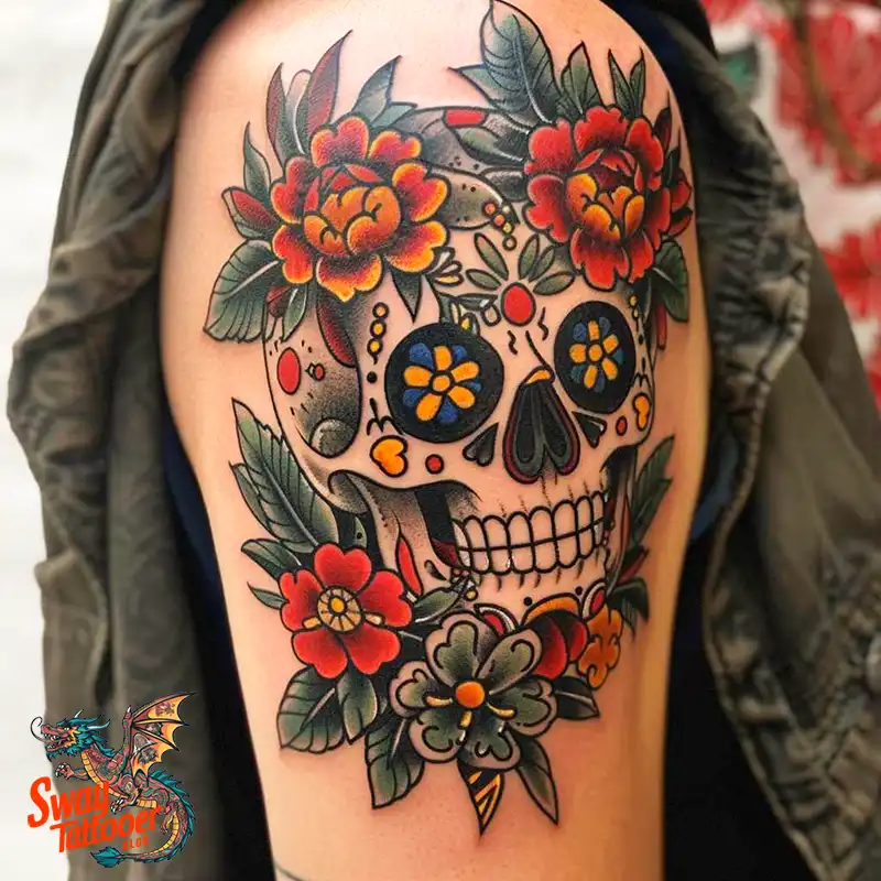 100 Skull Tattoo Design Ideas: Bold Art & Deep Meanings 67 skull tattoo