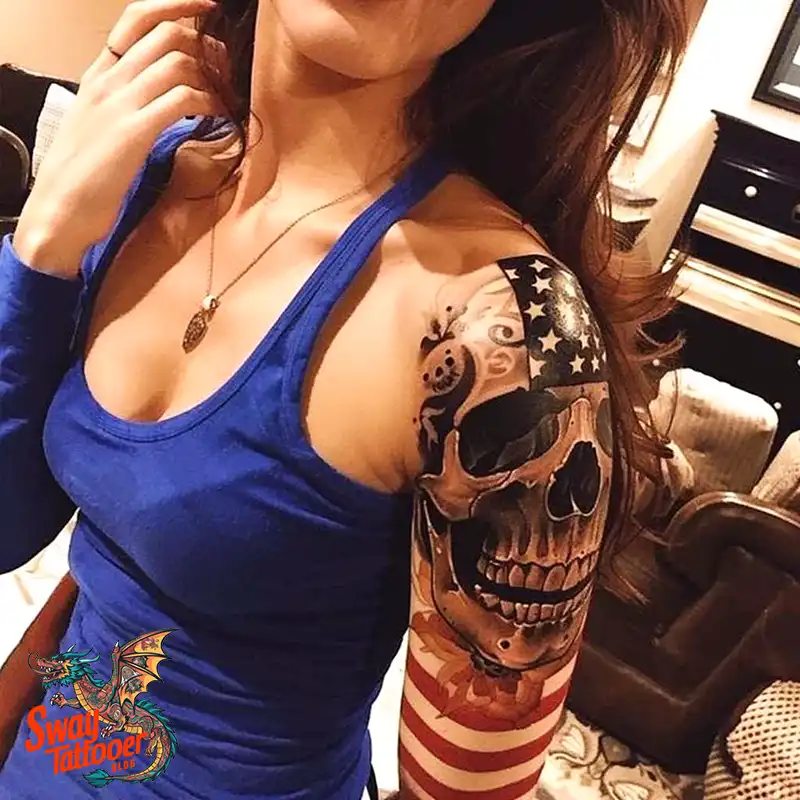 100 Skull Tattoo Design Ideas: Bold Art & Deep Meanings 64 skull tattoo