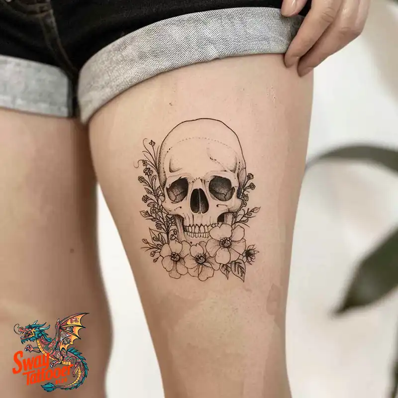 100 Skull Tattoo Design Ideas: Bold Art & Deep Meanings 93 skull tattoo