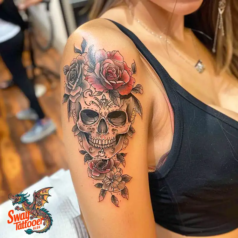 100 Skull Tattoo Design Ideas: Bold Art & Deep Meanings 59 skull tattoo
