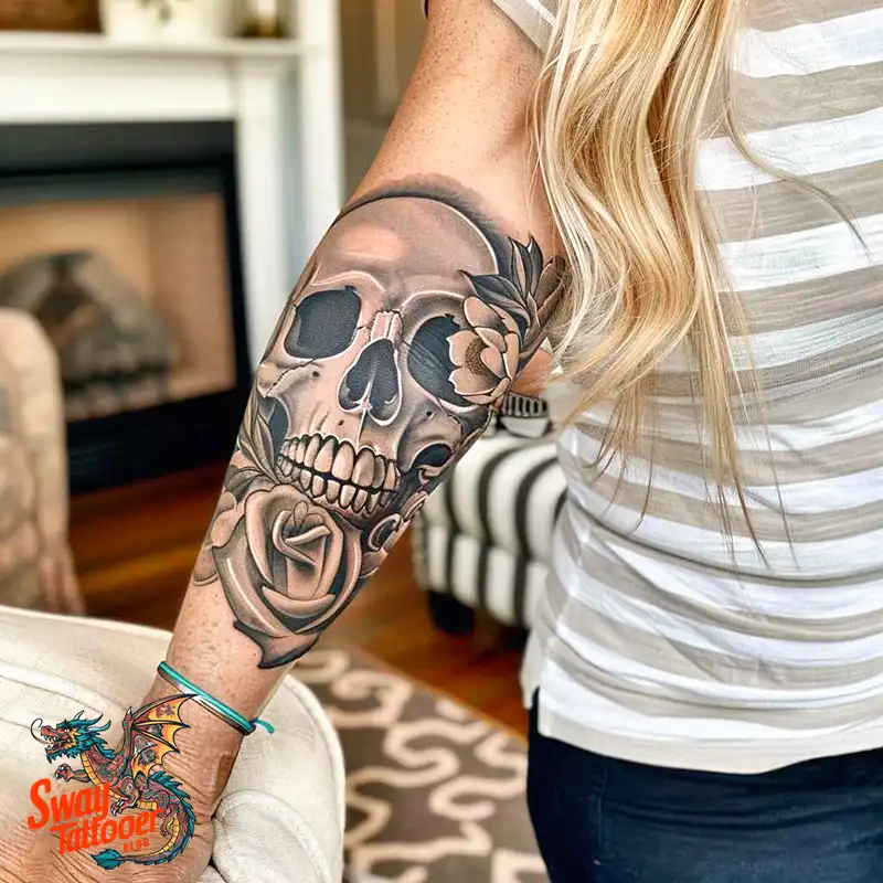 100 Skull Tattoo Design Ideas: Bold Art & Deep Meanings 35 skull tattoo