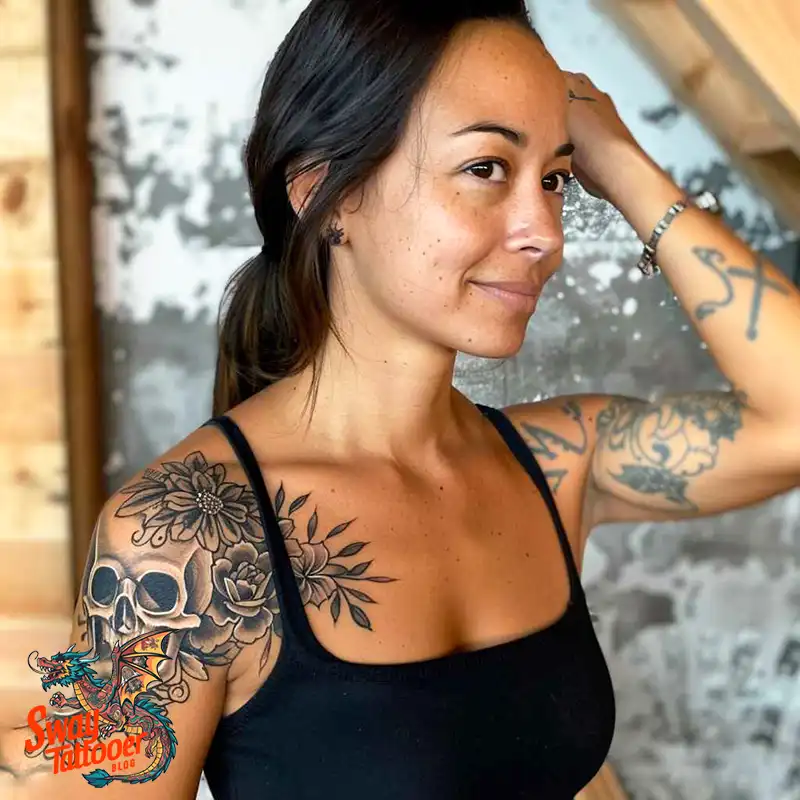 100 Skull Tattoo Design Ideas: Bold Art & Deep Meanings 33 skull tattoo