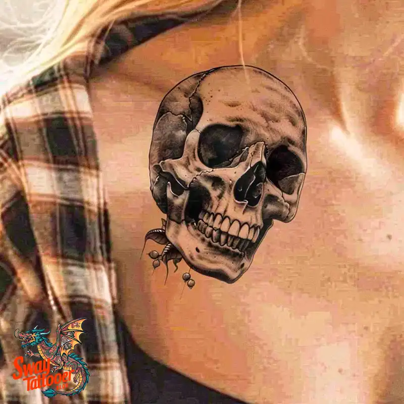 100 Skull Tattoo Design Ideas: Bold Art & Deep Meanings 29 skull tattoo