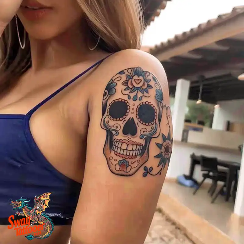 100 Skull Tattoo Design Ideas: Bold Art & Deep Meanings 22 skull tattoo