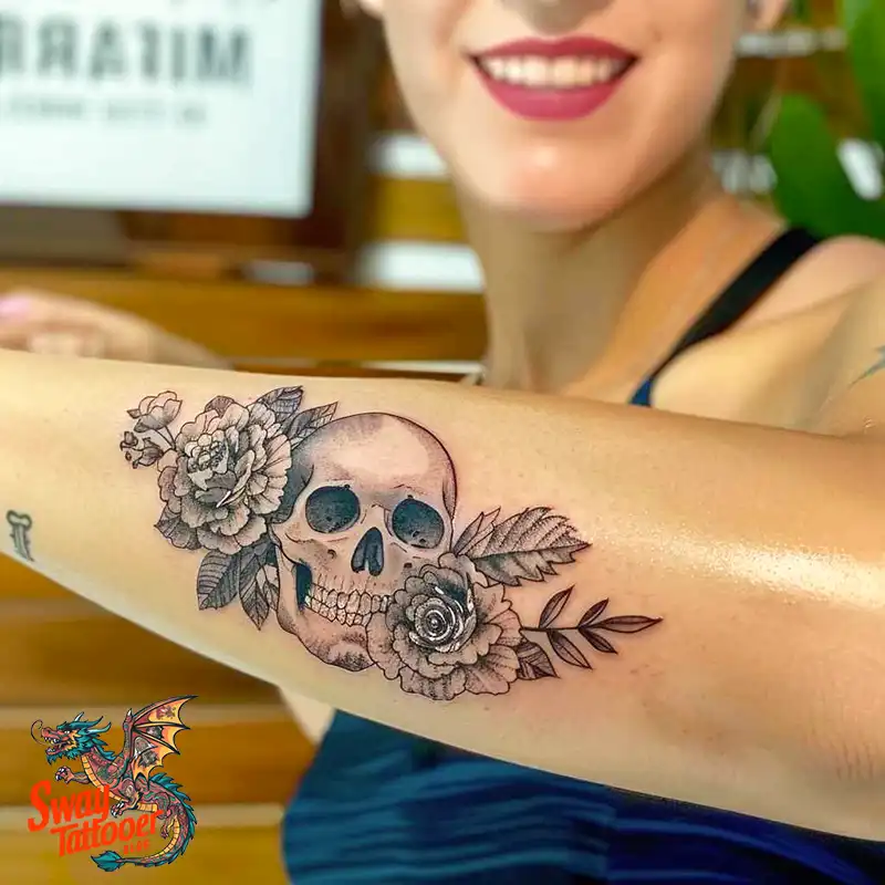 100 Skull Tattoo Design Ideas: Bold Art & Deep Meanings 8 skull tattoo