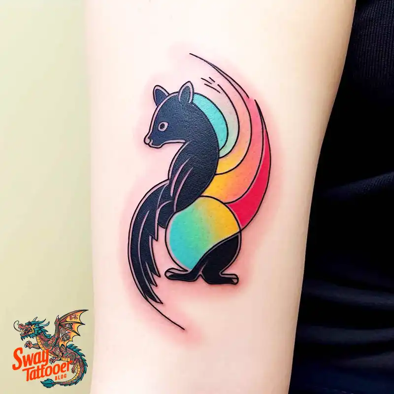70 Skunk Tattoo Design Ideas: Rich Symbolism Body Art 52 skunk tattoo