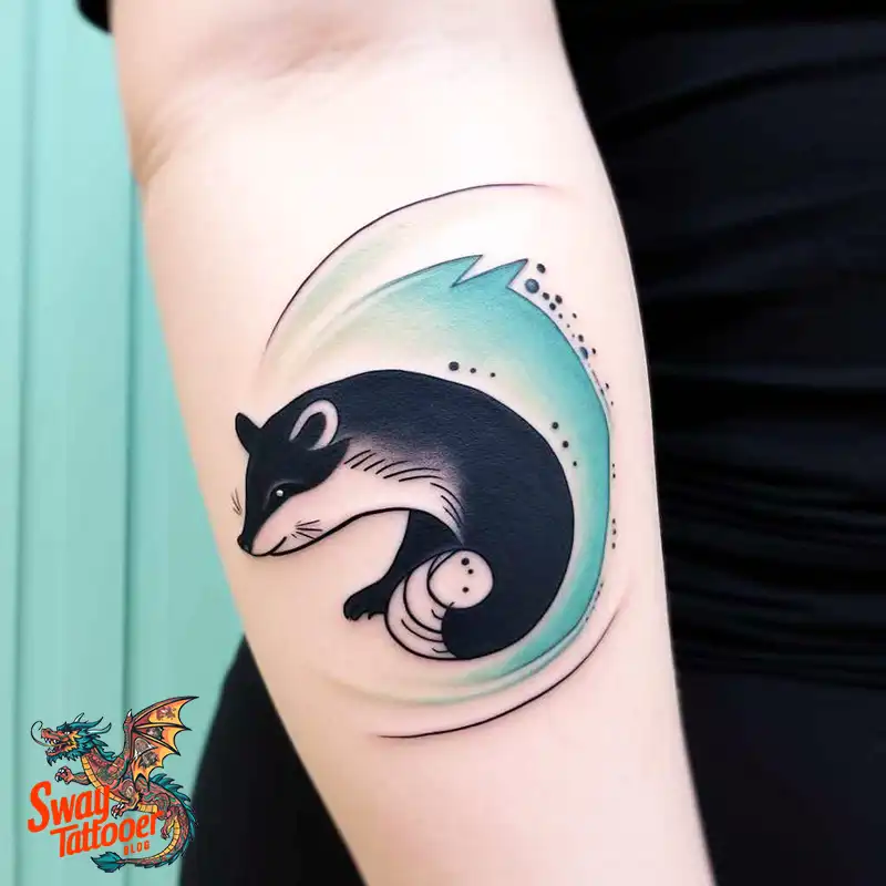70 Skunk Tattoo Design Ideas: Rich Symbolism Body Art 48 skunk tattoo