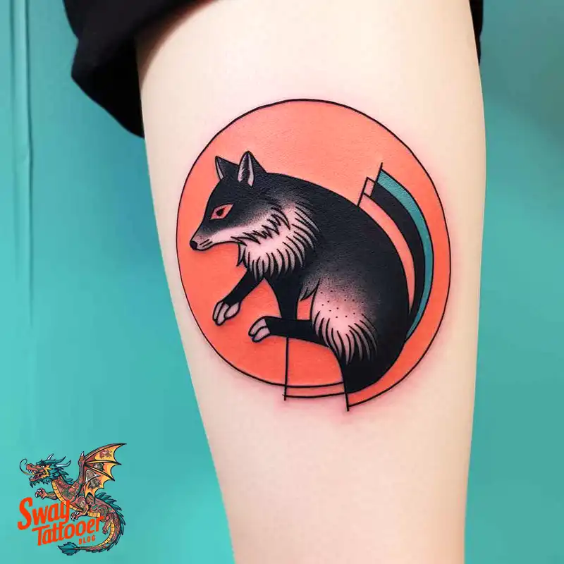 70 Skunk Tattoo Design Ideas: Rich Symbolism Body Art 42 skunk tattoo