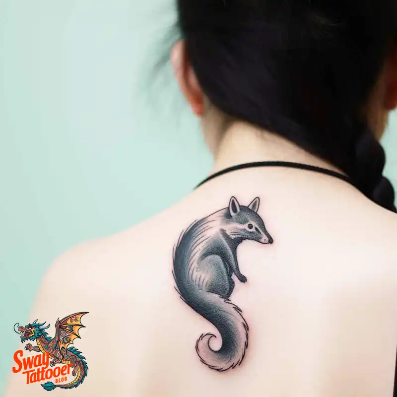 70 Skunk Tattoo Design Ideas: Rich Symbolism Body Art 39 skunk tattoo