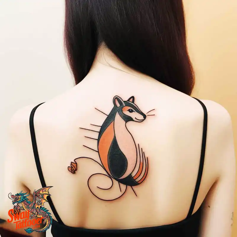 70 Skunk Tattoo Design Ideas: Rich Symbolism Body Art 38 skunk tattoo