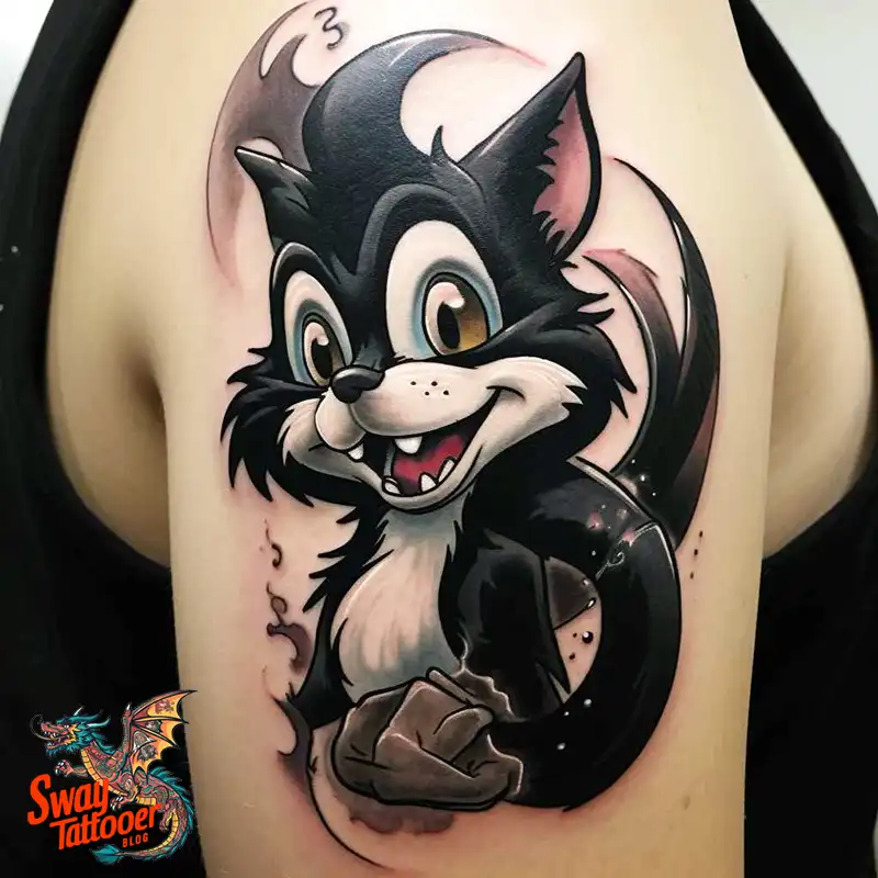 70 Skunk Tattoo Design Ideas: Rich Symbolism Body Art 30 skunk tattoo