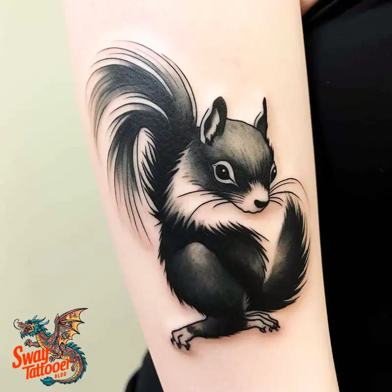 70 Skunk Tattoo Design Ideas: Rich Symbolism Body Art 59 skunk tattoo