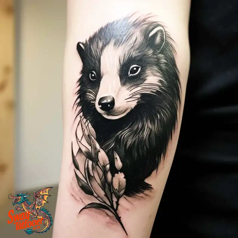 70 Skunk Tattoo Design Ideas: Rich Symbolism Body Art 10 skunk tattoo
