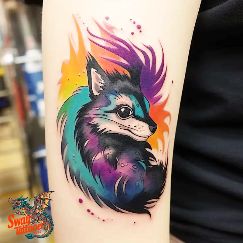 70 Skunk Tattoo Design Ideas: Rich Symbolism Body Art 4 skunk tattoo