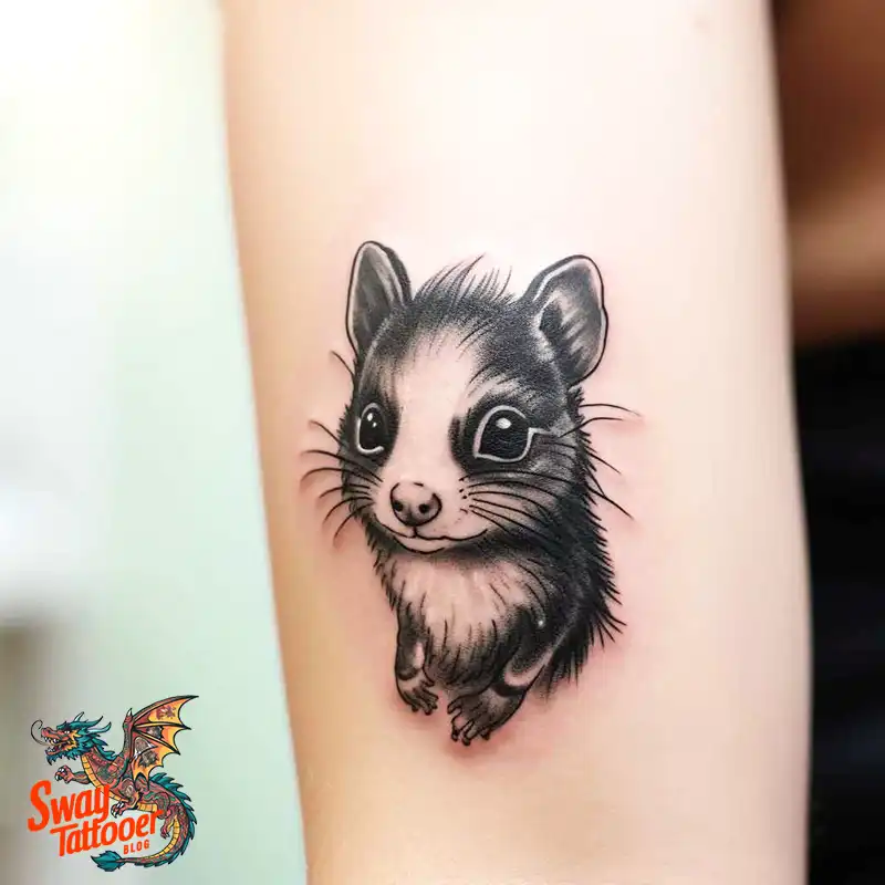 70 Skunk Tattoo Design Ideas: Rich Symbolism Body Art 1 skunk tattoo
