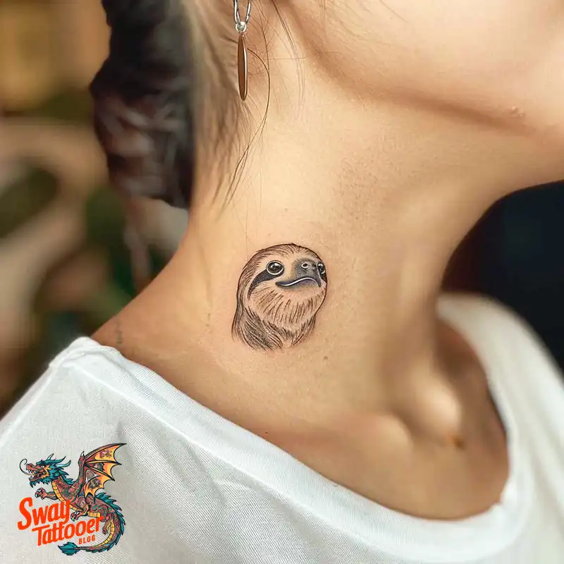 100 Best Sloth Tattoo Design Ideas: Your Adorable Ink 7 sloth tattoo