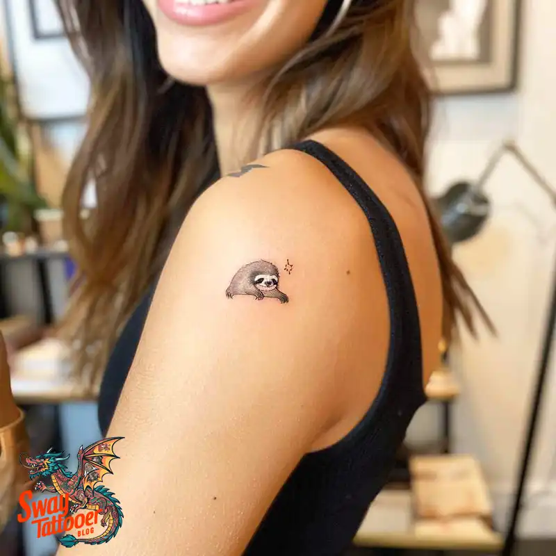 100 Best Sloth Tattoo Design Ideas: Your Adorable Ink 3 sloth tattoo