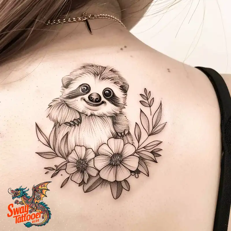 100 Best Sloth Tattoo Design Ideas: Your Adorable Ink 96 sloth tattoo