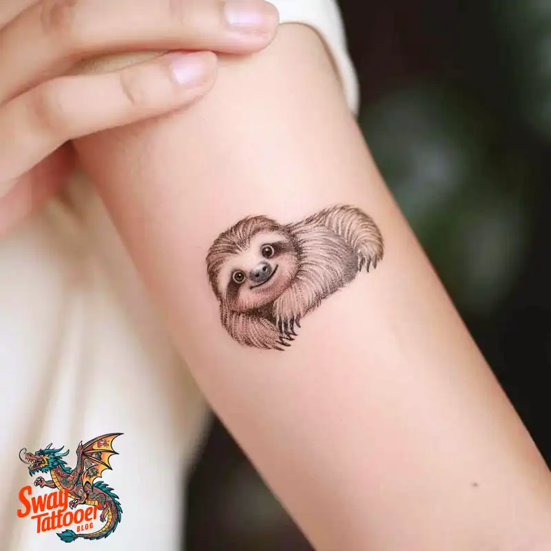100 Best Sloth Tattoo Design Ideas: Your Adorable Ink 95 sloth tattoo