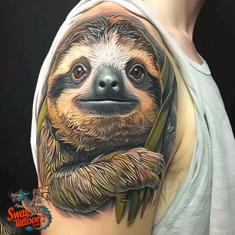 100 Best Sloth Tattoo Design Ideas: Your Adorable Ink 103 sloth tattoo
