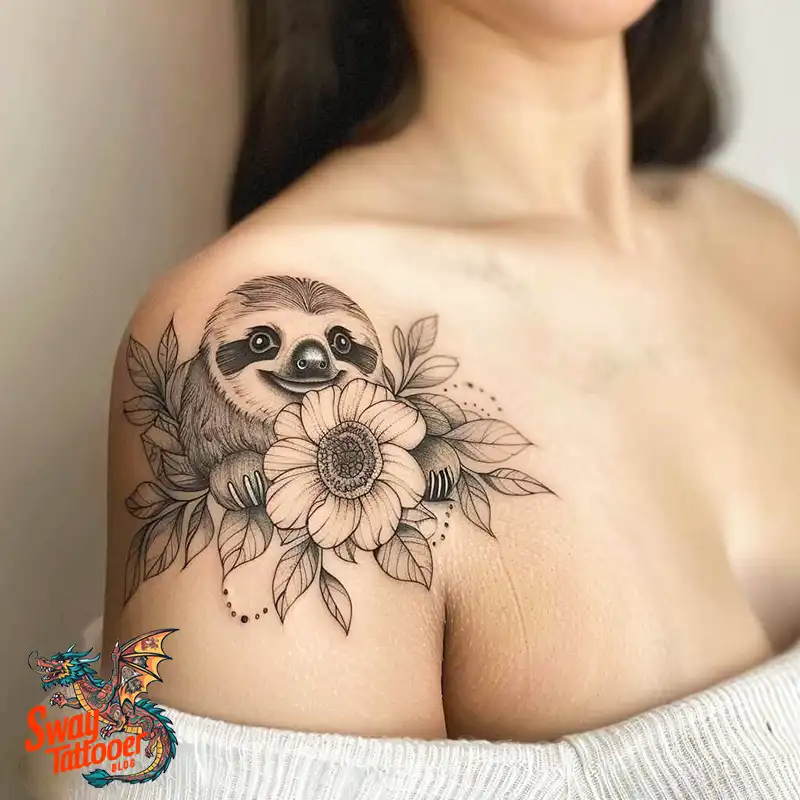 100 Best Sloth Tattoo Design Ideas: Your Adorable Ink 87 sloth tattoo