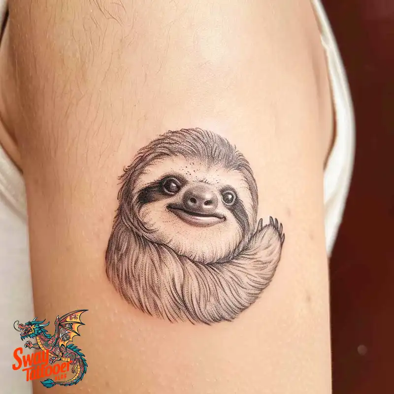 100 Best Sloth Tattoo Design Ideas: Your Adorable Ink 79 sloth tattoo