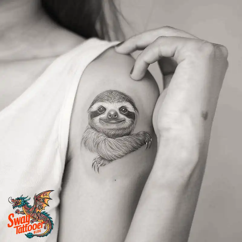 100 Best Sloth Tattoo Design Ideas: Your Adorable Ink 77 sloth tattoo