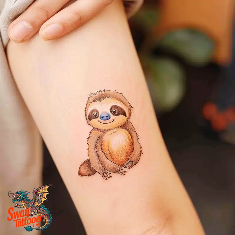 100 Best Sloth Tattoo Design Ideas: Your Adorable Ink 72 sloth tattoo