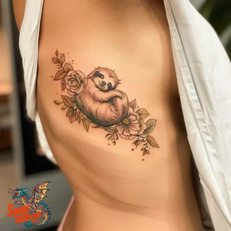 100 Best Sloth Tattoo Design Ideas: Your Adorable Ink 71 sloth tattoo