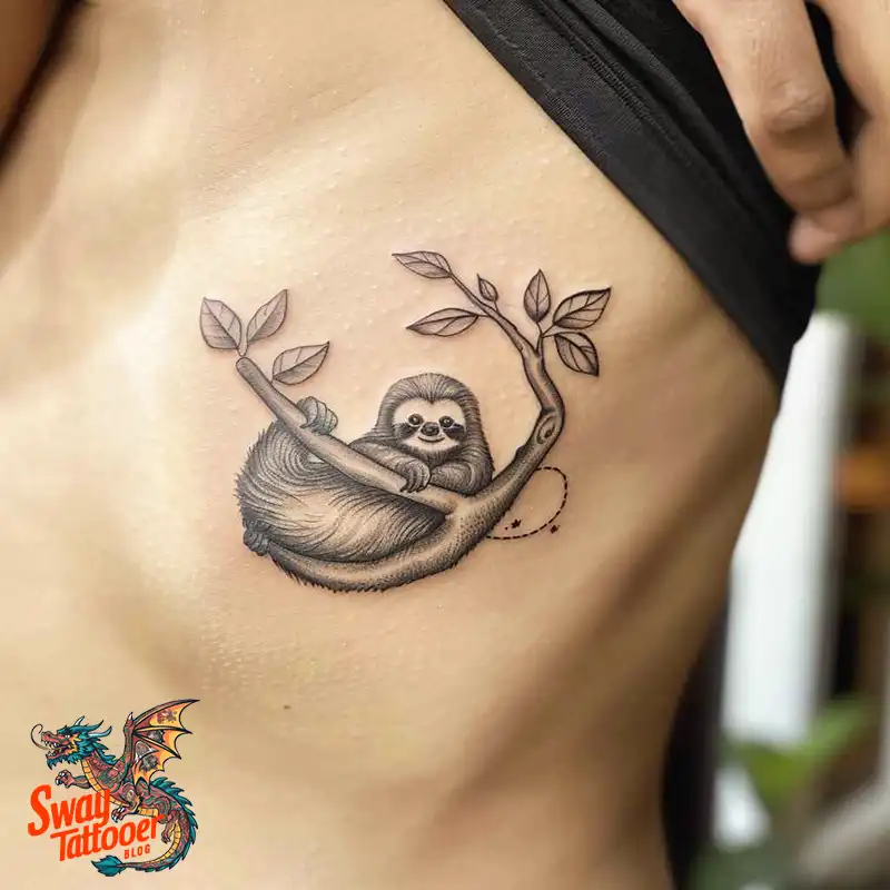 100 Best Sloth Tattoo Design Ideas: Your Adorable Ink 69 sloth tattoo