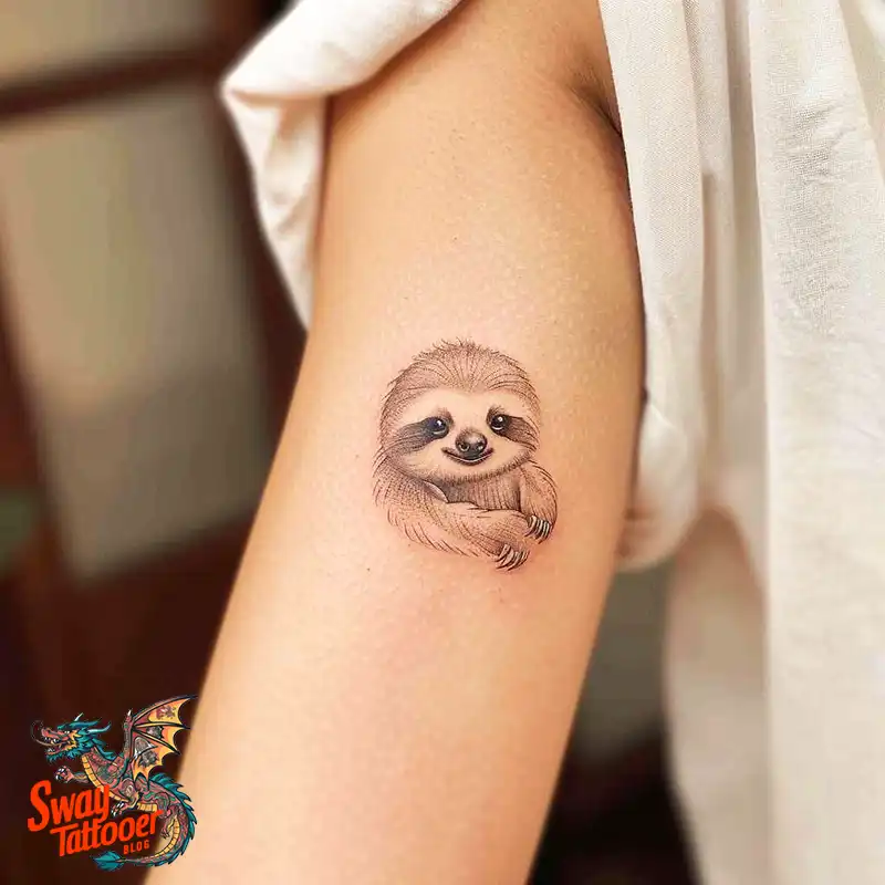 100 Best Sloth Tattoo Design Ideas: Your Adorable Ink 65 sloth tattoo