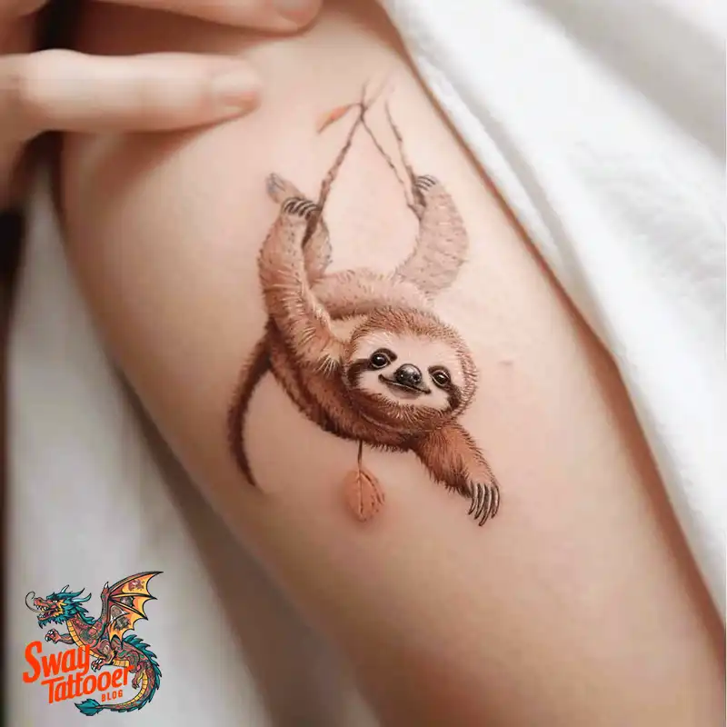 100 Best Sloth Tattoo Design Ideas: Your Adorable Ink 63 sloth tattoo