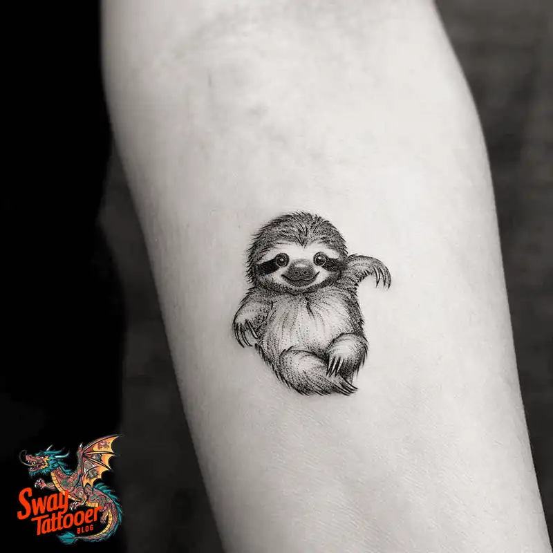 100 Best Sloth Tattoo Design Ideas: Your Adorable Ink 61 sloth tattoo