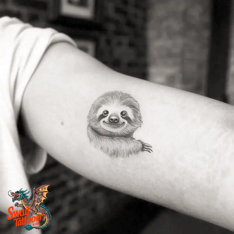 100 Best Sloth Tattoo Design Ideas: Your Adorable Ink 59 sloth tattoo