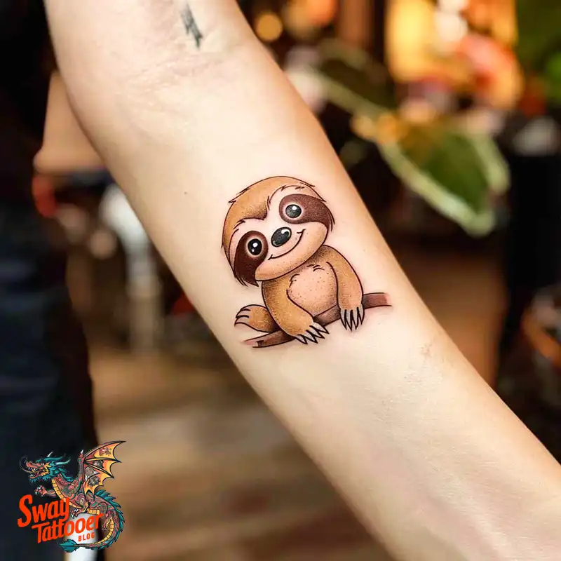 100 Best Sloth Tattoo Design Ideas: Your Adorable Ink 102 sloth tattoo