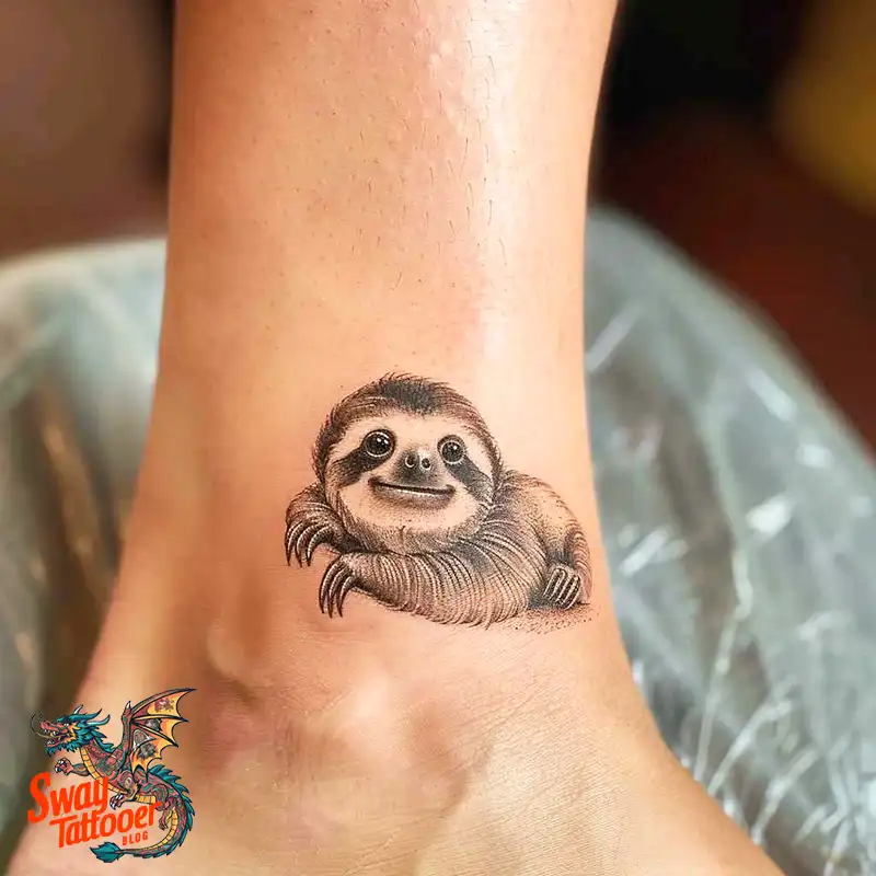 100 Best Sloth Tattoo Design Ideas: Your Adorable Ink 56 sloth tattoo