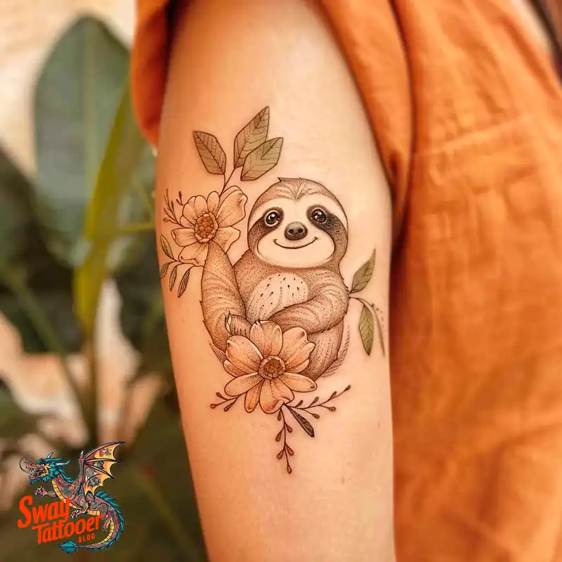 100 Best Sloth Tattoo Design Ideas: Your Adorable Ink 100 sloth tattoo
