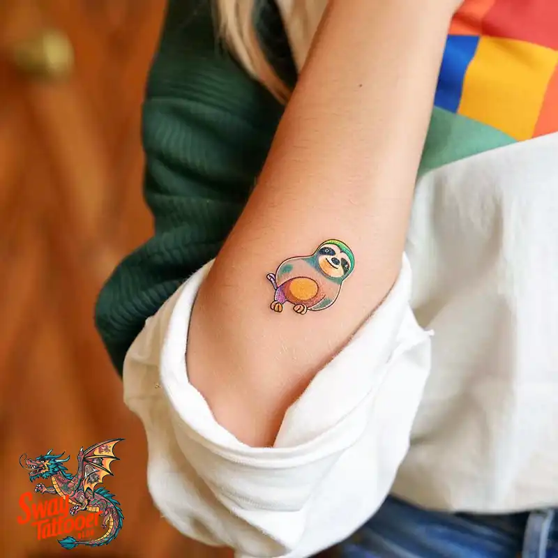 100 Best Sloth Tattoo Design Ideas: Your Adorable Ink 25 sloth tattoo
