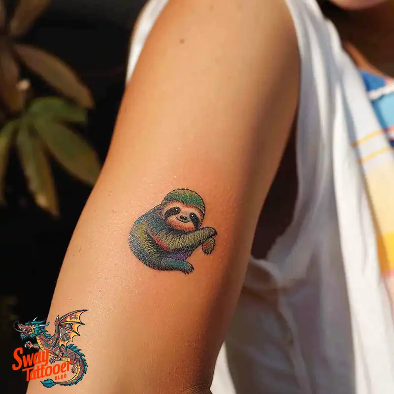 100 Best Sloth Tattoo Design Ideas: Your Adorable Ink 30 sloth tattoo