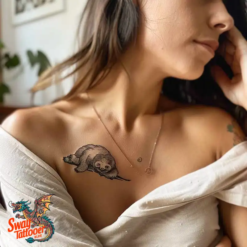 100 Best Sloth Tattoo Design Ideas: Your Adorable Ink 27 sloth tattoo
