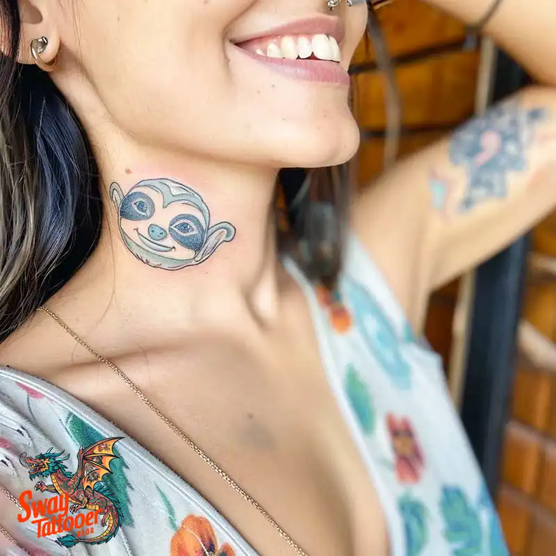 100 Best Sloth Tattoo Design Ideas: Your Adorable Ink 17 sloth tattoo