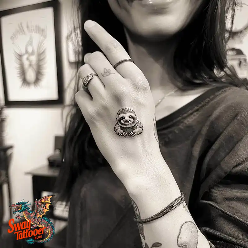 100 Best Sloth Tattoo Design Ideas: Your Adorable Ink 12 sloth tattoo